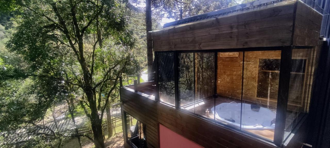 Chales Estancia Cachoeira Do Avencal Urubici Exterior foto